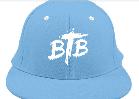 BTB Baby Blue Flat Bill